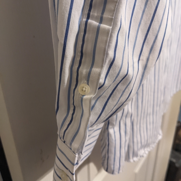 Chaps men's long sleeve button down shirt wrinkle free size large - Picture 4 of 4